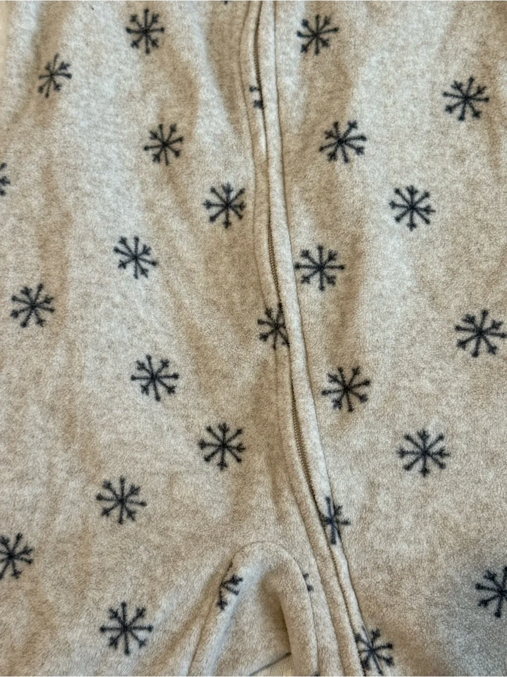 Carters 6m Fleece Footie Onesie